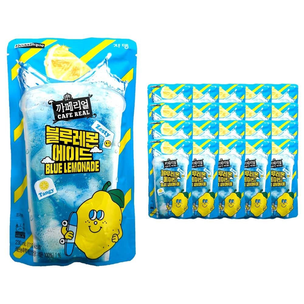 쟈뎅 까페리얼 블루레몬에이드 230ml x 20개