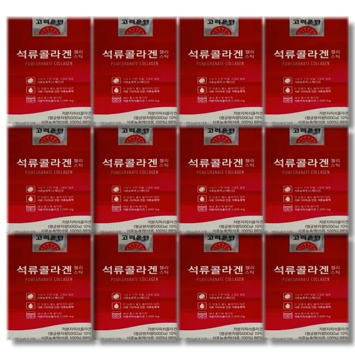 고려은단 석류콜라겐 젤리스틱 20g x 14포 12박스