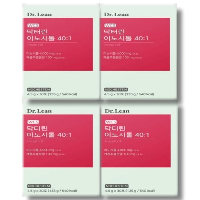 닥터린 이노시톨 4.5g x 30포 4박스