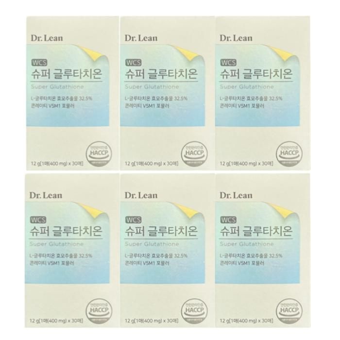 닥터린 슈퍼 글루타치온 30매 6박스