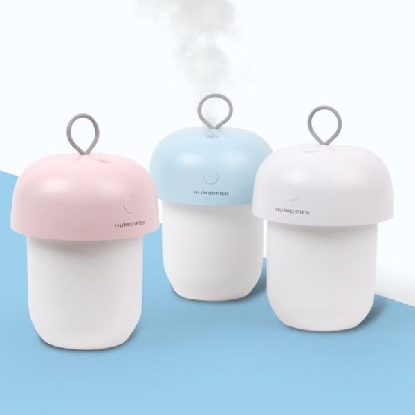 텐바이텐 도토리 무선 충전식 휴대용 USB 미니 가습기 무드등
