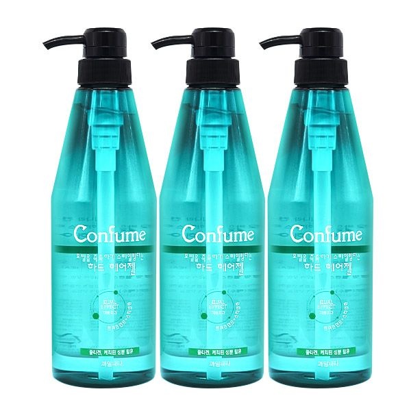 [오늘출발] 과일나라 컨퓸 하드 헤어젤 600ml 3개팩