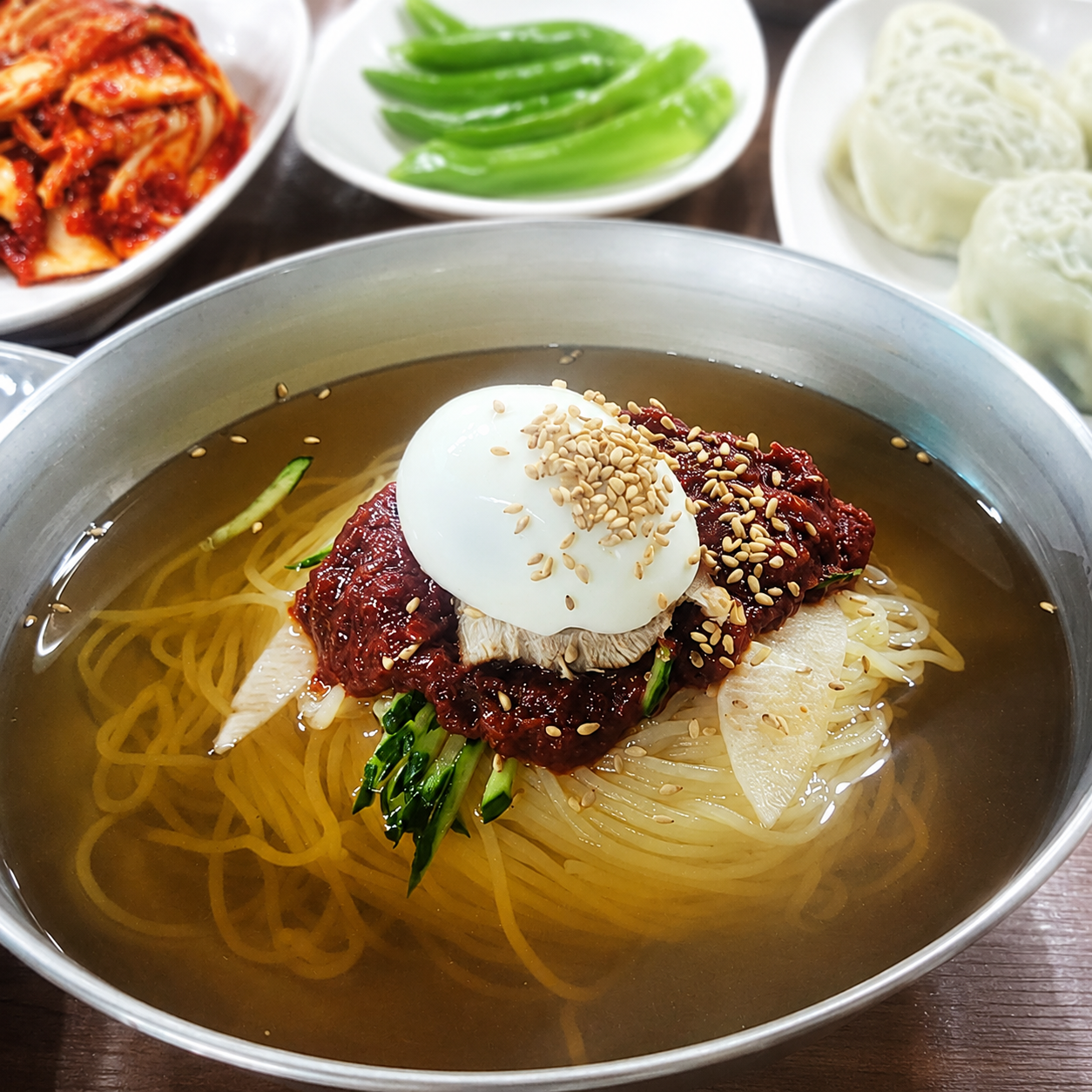 [롯데온] 부산가야 밀면세트 10인분 (밀면사리+육수+식초+양념장) (19,950원/무료)