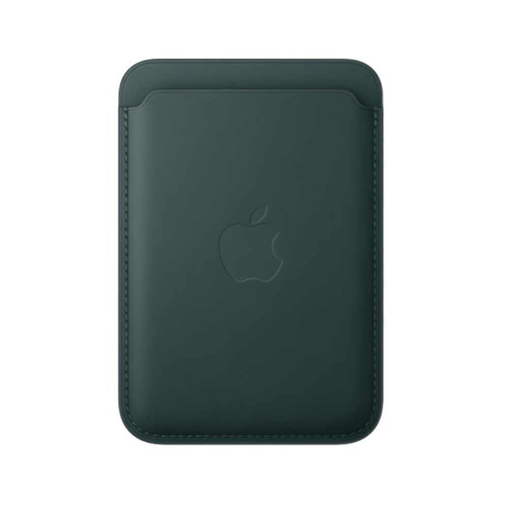 Apple 정품 아이폰 맥세이프형 파인우븐 카드지갑 다크그린 MA6Y4FE/A