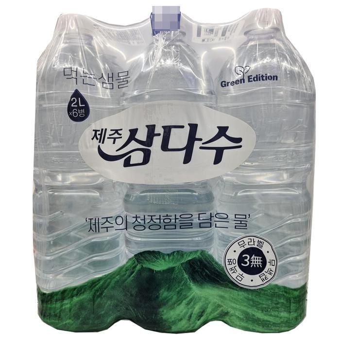 광동제약 제주 삼다수 2L x 12개 (라벨 유/무 랜덤발송)