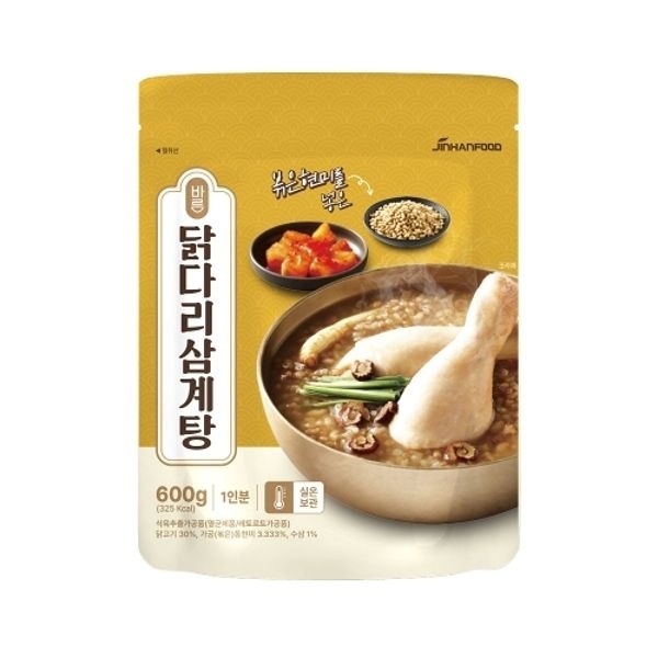 진한식품 바른 닭다리삼계탕 600g x1개