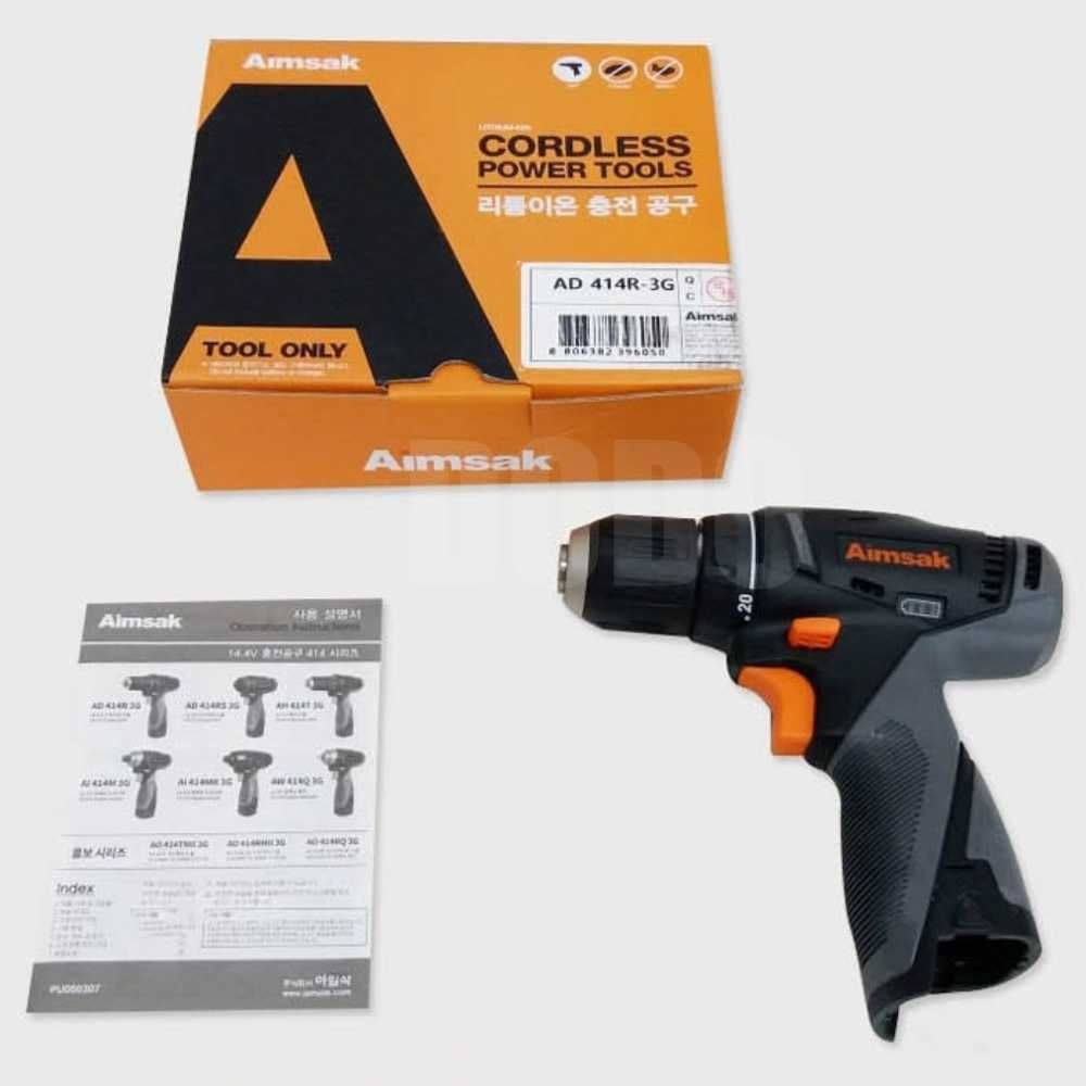 도도마켓 충전드릴 AD414R 3G 14.4V 본체 베어툴 드라이버드릴 전기공구 산업용드릴 전동드라이버 드릴공구