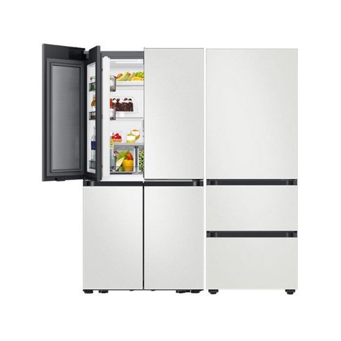 (현대Hmall) 삼성 비스포크 냉장고 김치냉장고 세트 전체코타화이트 RM70F63M2A+RQ33DB74C1AP