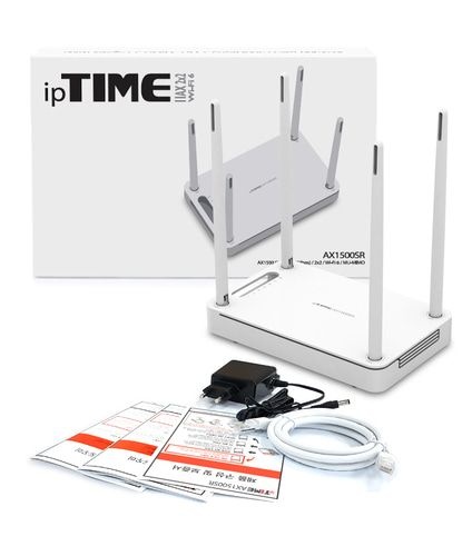 EFM ipTIME AX1500SR 유무선공유기 블랙
