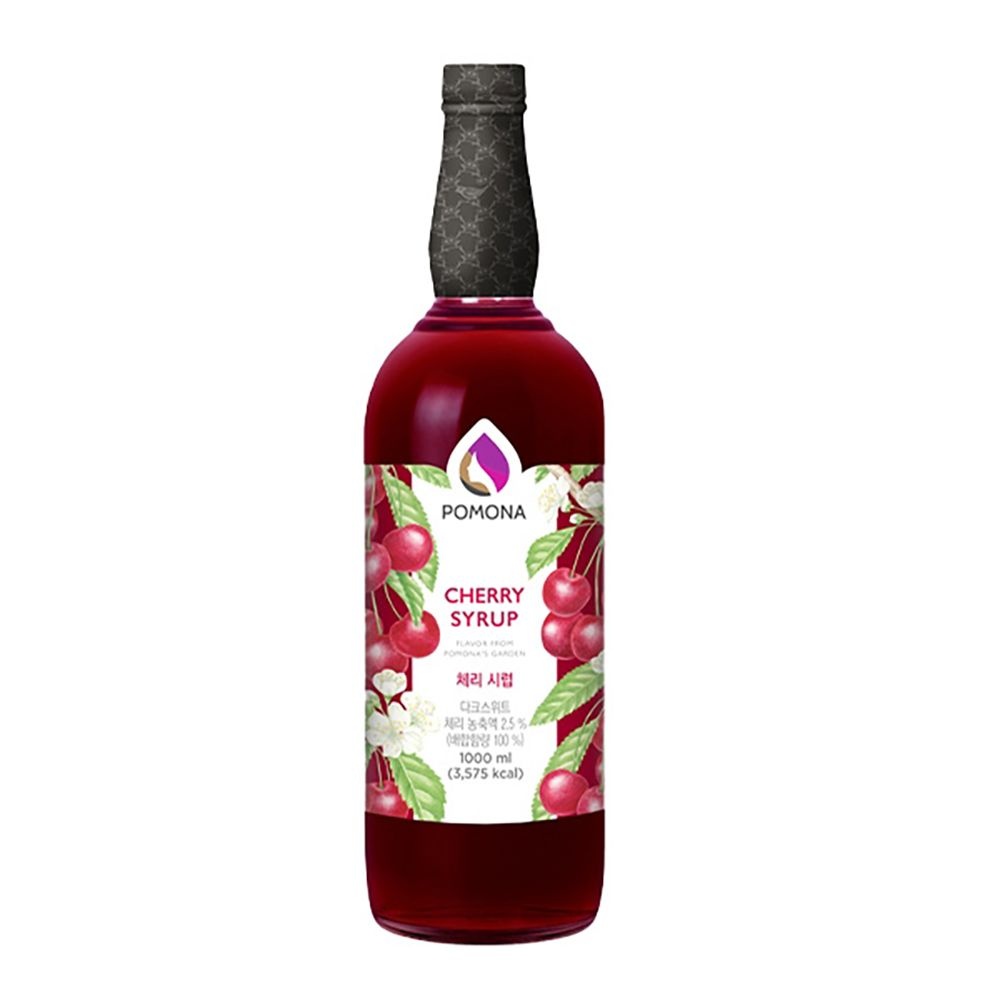 포모나 체리시럽 1000ml 1박스 6개