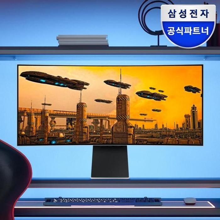 [롯데백화점] 삼성전자 삼성 오디세이 OLED G8 S34DG852 86.8cm (34인치) 커브드 게이밍 모니터