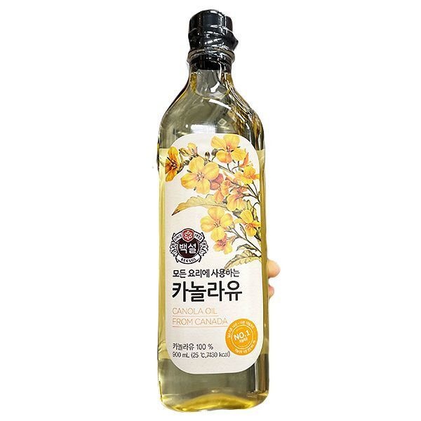 CJ 백설 카놀라유 900ml