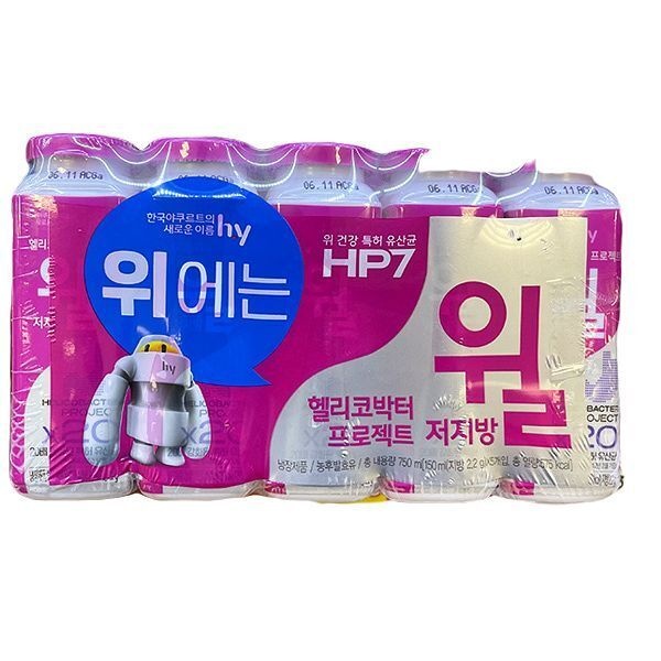 [한국야쿠르트] 윌 저지방 150mlX5개