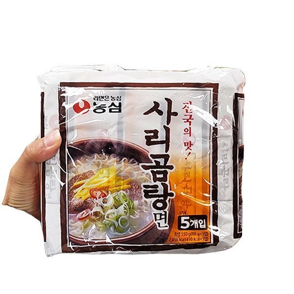 [농심] 사리곰탕면 (110g x 5입)