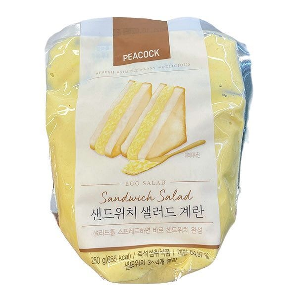 피코크 샌드위치용 샐러드 계란 250g x 2개