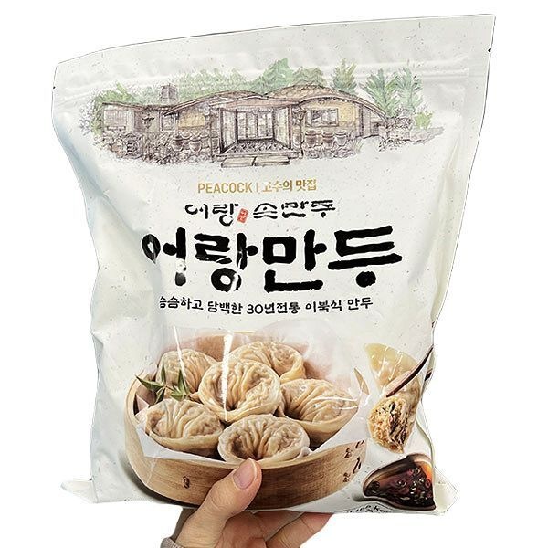 피코크 어랑손만두 어랑만두 700g x 1개