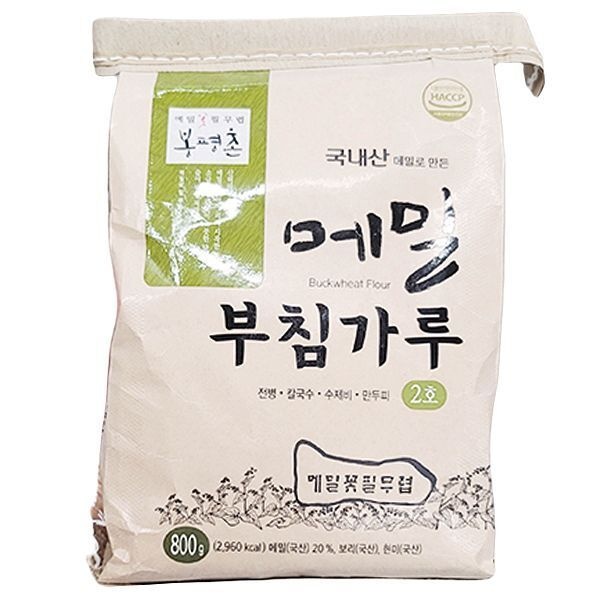 [봉평촌] 메밀부침가루2호 800g
