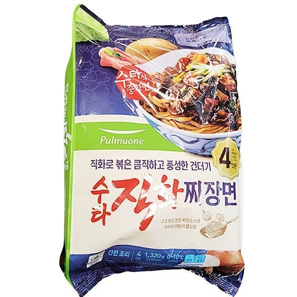 [풀무원] 수타 직화 짜장면 1320g(4인)