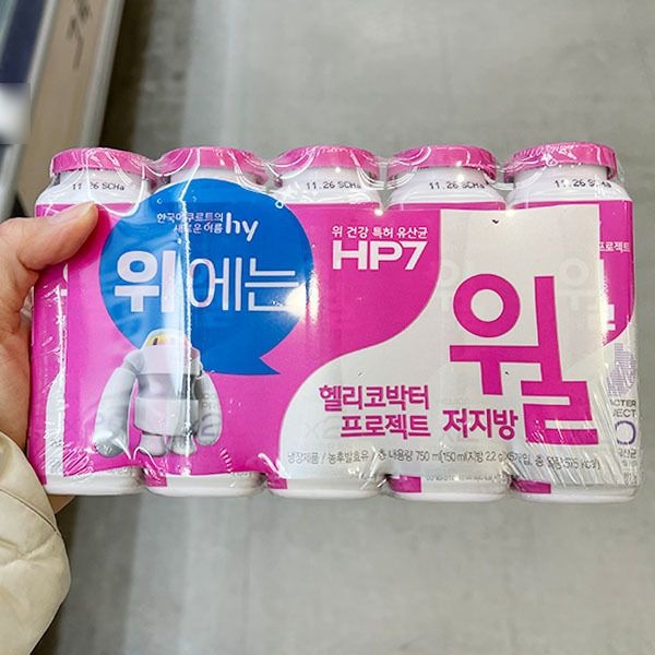 한국야쿠르트 윌(저지방) 150ml x 5입 X 1개