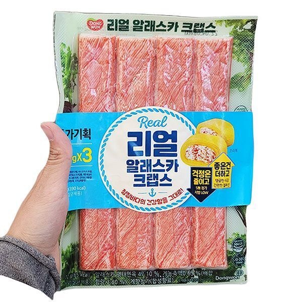동원 알래스카 크랩스 144g x 3 x 1개
