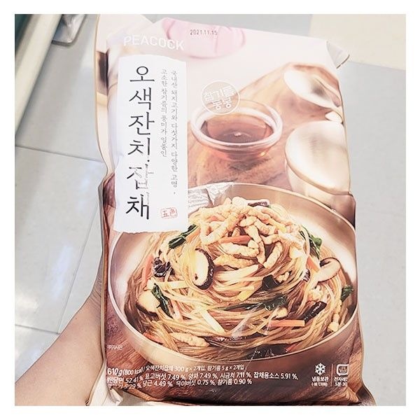 피코크 오색잔치잡채 610g