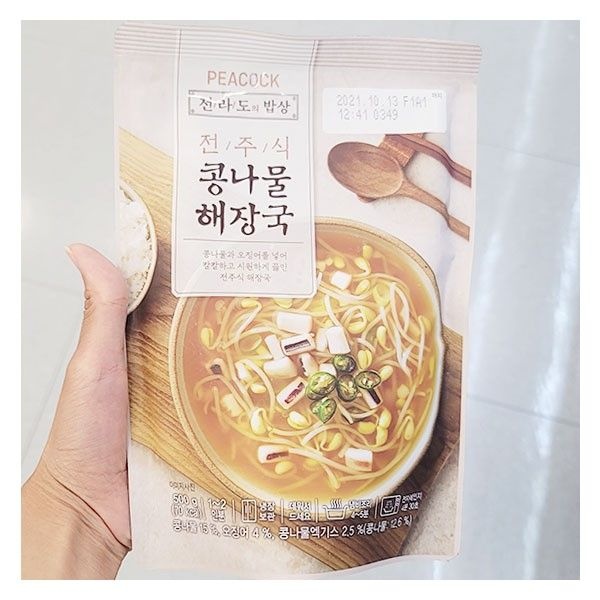 피코크 전주식 콩나물해장국 500g