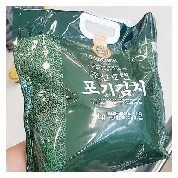 피코크 조선호텔특제육수 포기김치 4kg