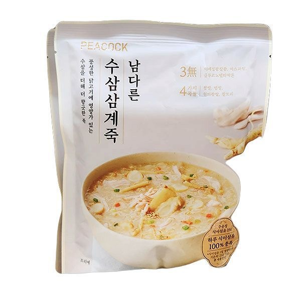 피코크 남다른 수삼삼계죽 400g x 2개