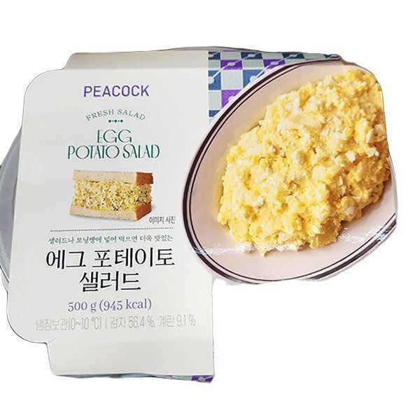 피코크 에그 포테이토 샐러드 500g x 1개