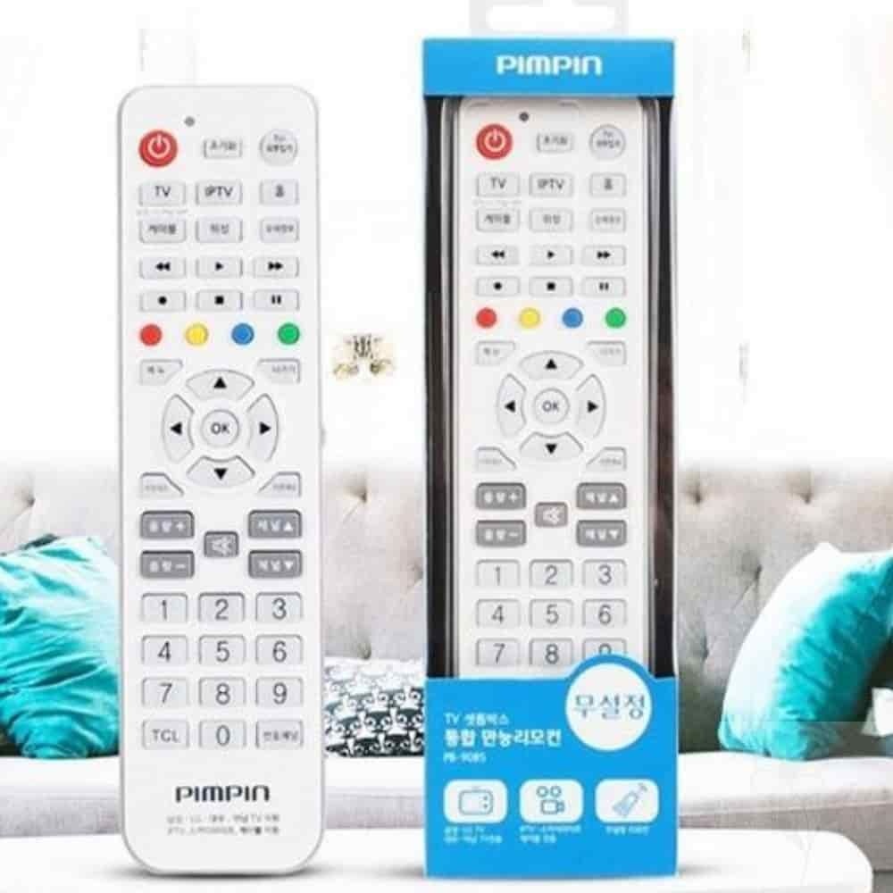 너블룸 IPTV리모컨 셋톱박스리모컨 통합리모컨 TV리모컨 셋톱박스 BTV U+