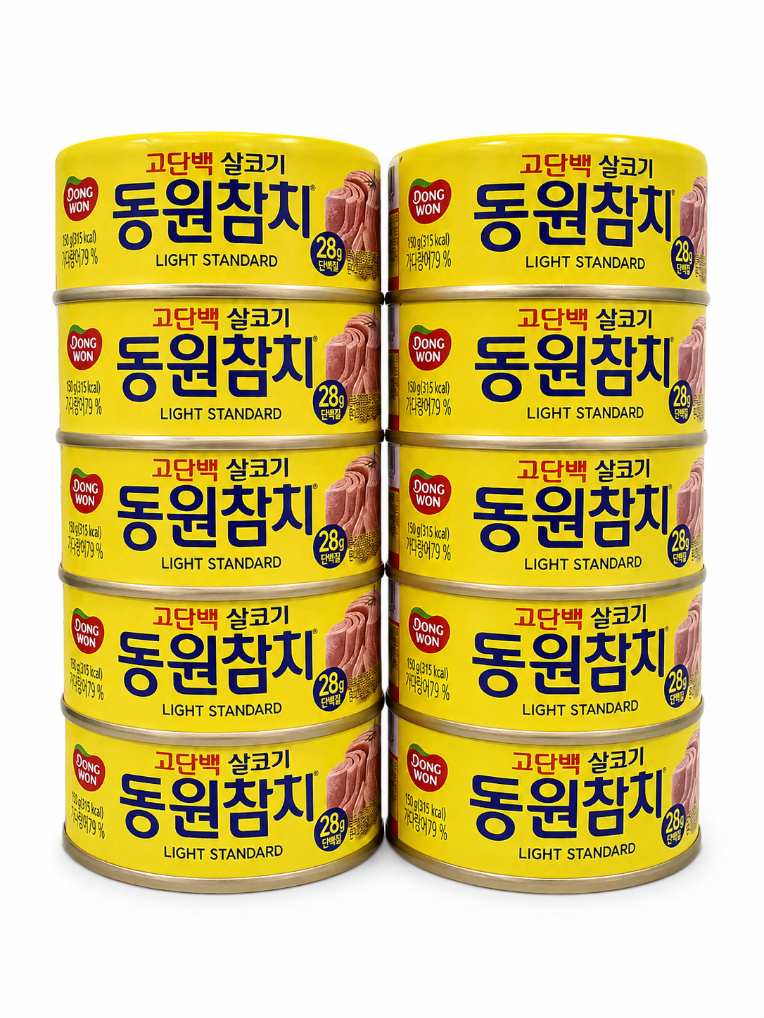 [온누리7%혜택]동원참치 라이트 스탠다드 150g X 10개 하루커머스