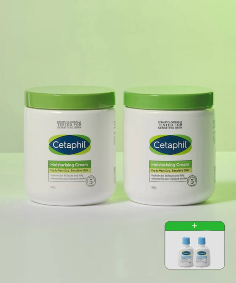 매장정품 CETAPHIL 모이스춰라이징 크림 550g 2개