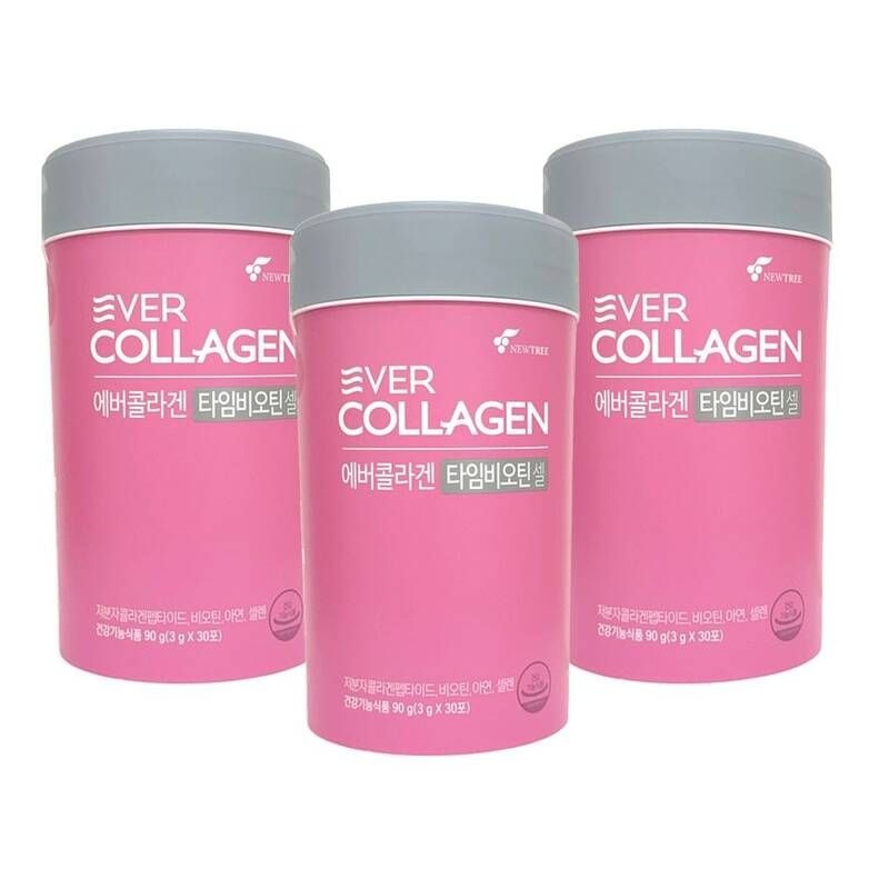 에버콜라겐 타임 비오틴 셀 3g x 30포 3통 507881