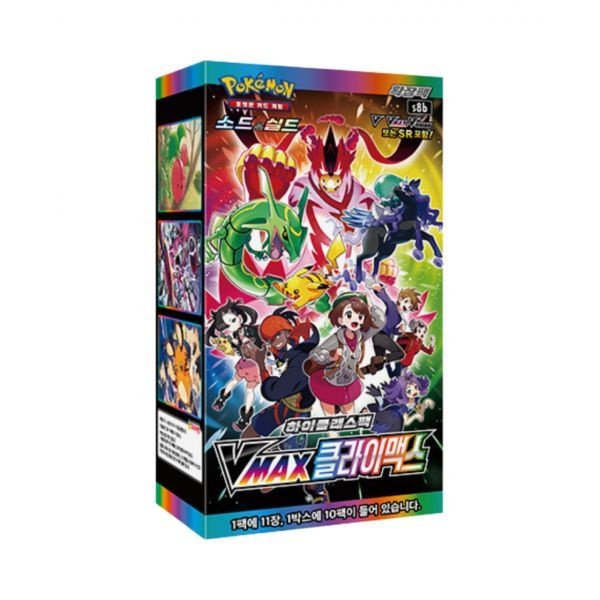UnKnown 포켓몬 TCG 소드&실드 하이클래스팩 브이맥스 클라이맥스 박스 (10팩)