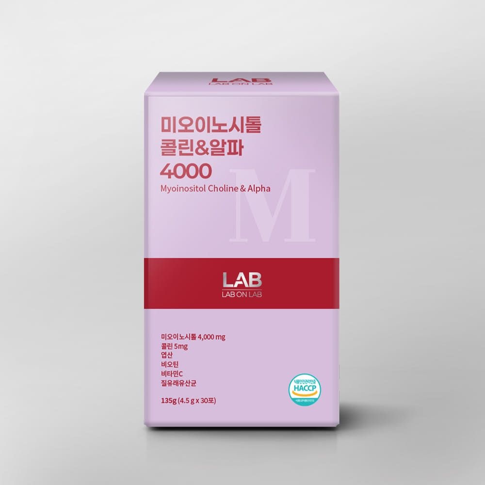 미오이노시톨 콜린&알파 4000 (4.5g x 30포)