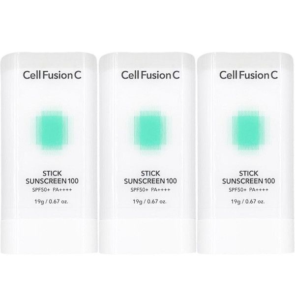 기초케어 셀퓨전씨 스틱 썬스크린 19g x3개 SPF50 피부컨디션 회복 리프팅관리 쿨선스틱