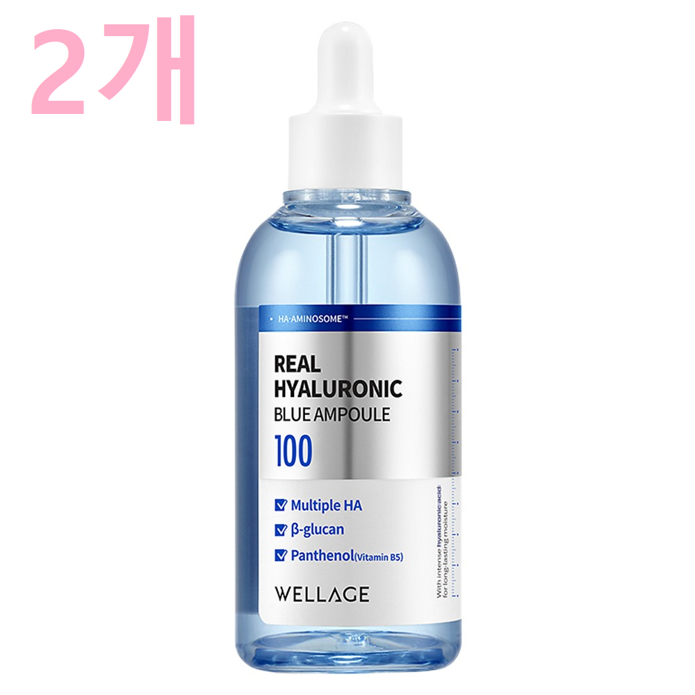 웰라쥬 리얼 히알루로닉 블루 앰플 100ml