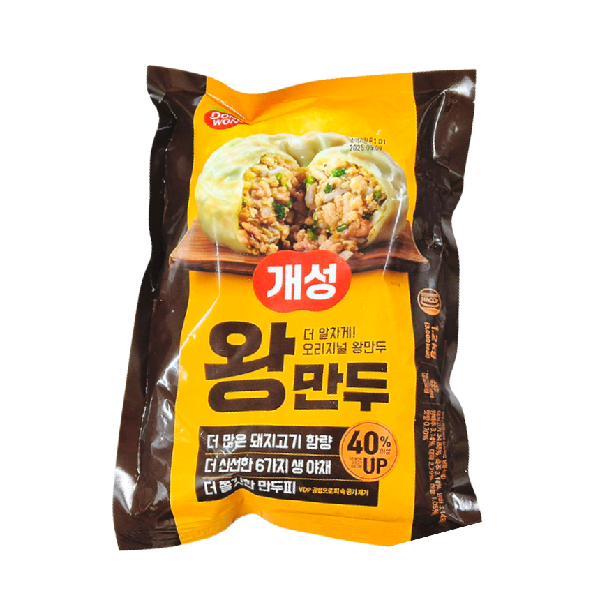 [(주)동원F&B]동원 개성 왕만두 2.1kg x 2봉