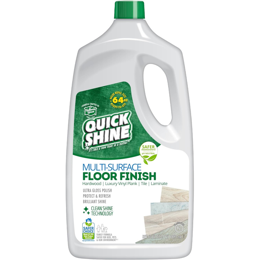 퀵샤인 quick shine 플로어 피니쉬 floor finish 1893ml 클리어 컬러 제품 조립 건프라 마감