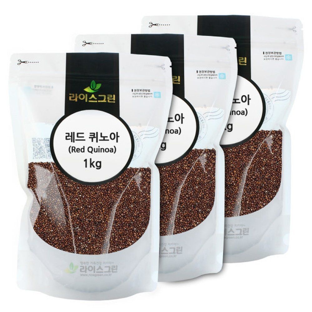레드 퀴노아 1kg x 3개 페루산