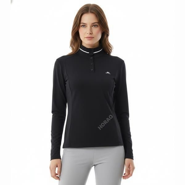 제이린드버그 [제이린드버그] Hertta Long Sleeve Polo (GWJT14031-9999) (여성 헤르타 긴팔 폴로)