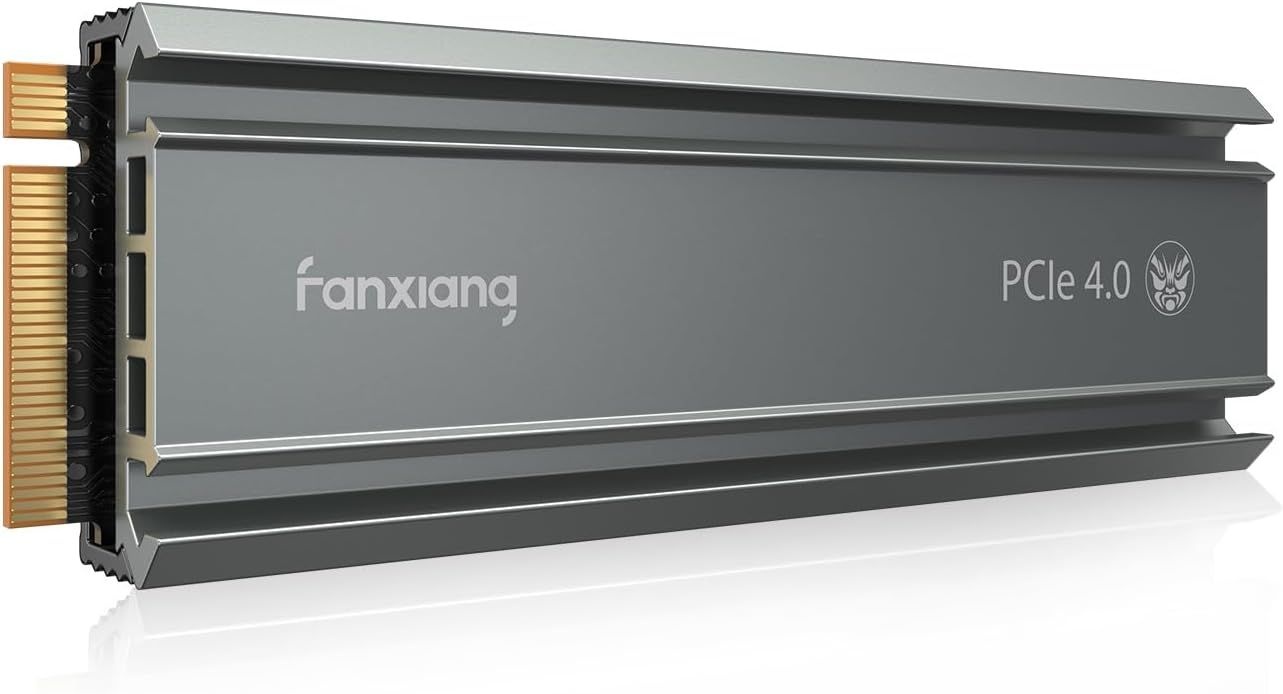 PS5용 판샹 S660 PCIe 4.0 500GB NVMe M.2 SSD, 히트싱크, 최대 5000MB/s, 내부 게이밍 SSD NAND SLC 캐시, PS5 애호가, 기술 IT