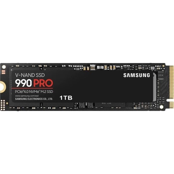 삼성 990 PRO SSD 1TB PCIe 4.0 M.2 2280 내장 솔리드 스테이트 하드 드라이브, Seq. 하이엔드 컴퓨팅, 게임 및 헤비 듀티