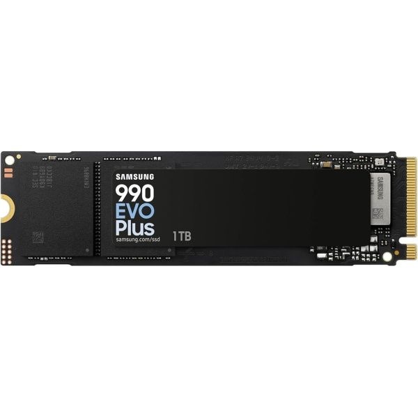 삼성 990 EVO Plus SSD 1TB, PCIe 4x4세대, 5x2 M.2 2280세대, 최대 7,150MB/s 속도 향상, PC/노트북용 스토리지 업그레이드, HMB