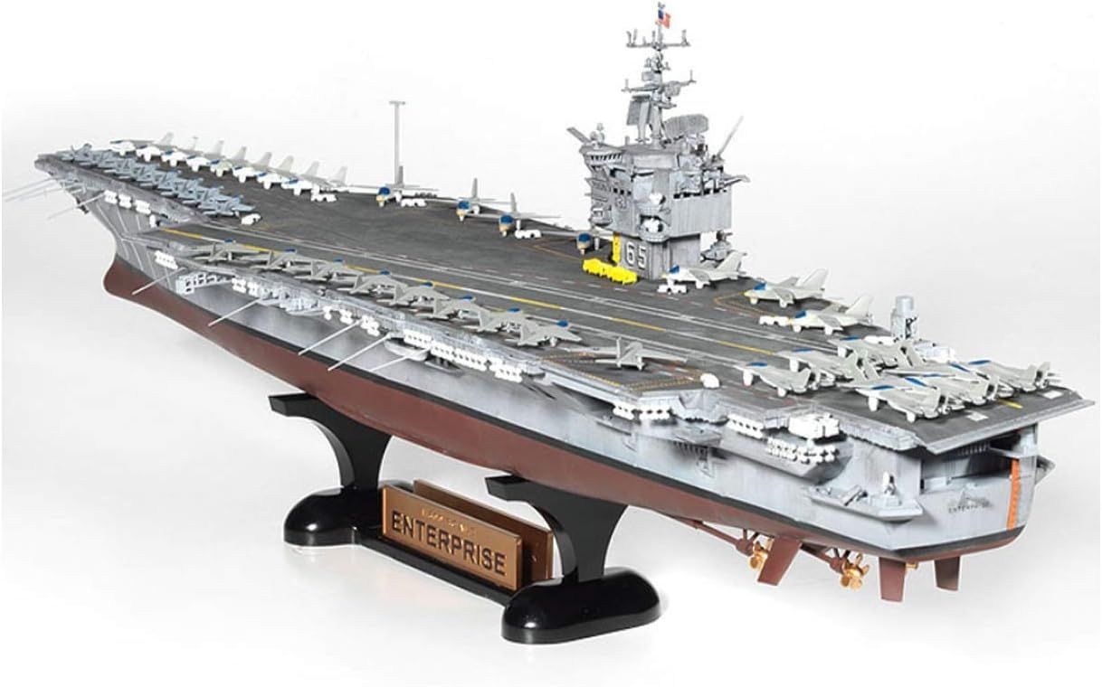 아카데미 USS 엔터프라이즈 CVN-65 항공모함 플라스틱 모델 키트 1/600 규모