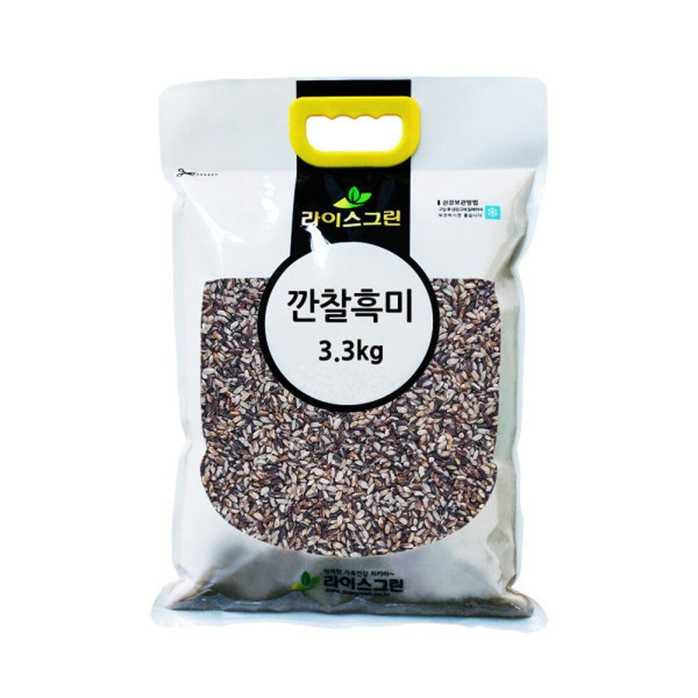 깐찰흑미 국내산3.3kgx1개