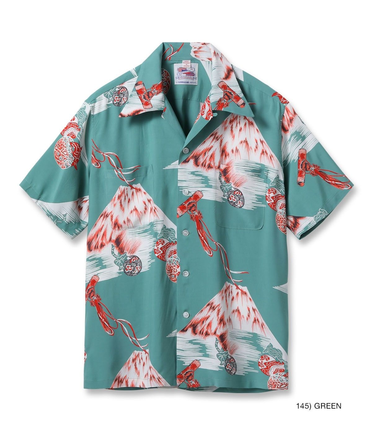 DUKE [해외] 2026年6月3日入荷 / Lot No. DK39634 DUKE KAHANAMOKU SPECIAL 스페셜 EDITION 에디션 “Mt.FUJI & LUCKY EGGPLANT” (SHORT SLEEVE 숏슬리브