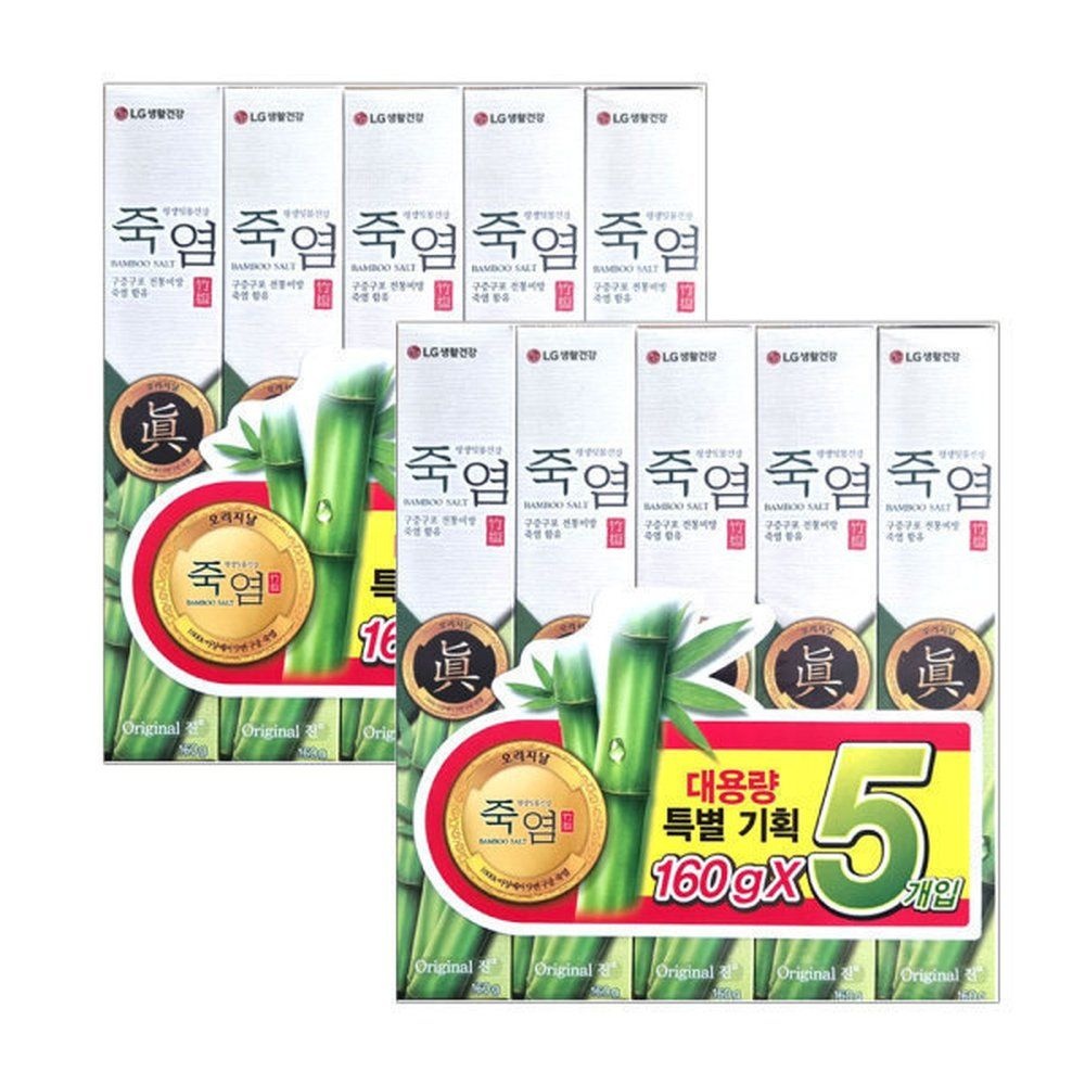 죽염치약 오리지날 진 160g x 10개