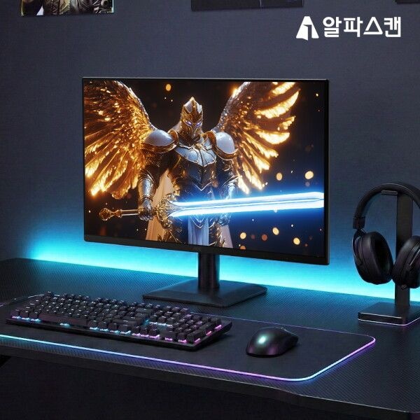 알파스캔 [알파스캔(가전)] 알파스캔 AOC 27E40L 게이밍 144 IPS 원형편광 시력보호 AI HDR 무결점 모니터