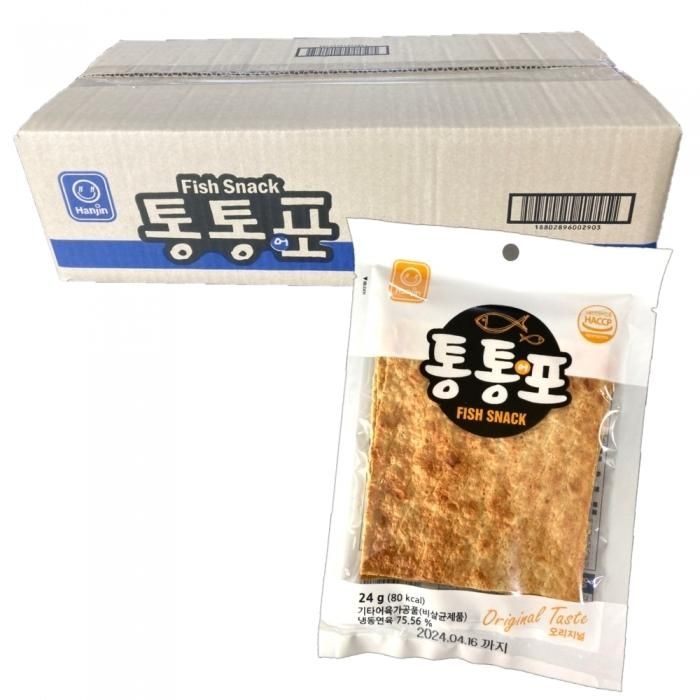 한진식품 통통어포 오리지널 24g 30개